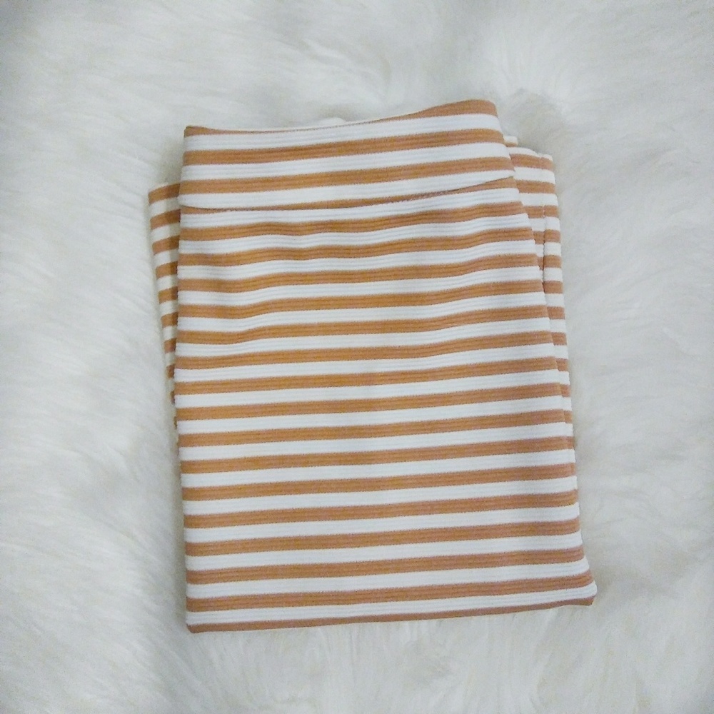 41 HAWTHORN Striped Pencil Skirt Size M.